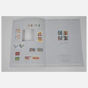 Briefmarkensammlung Sonderausgaben