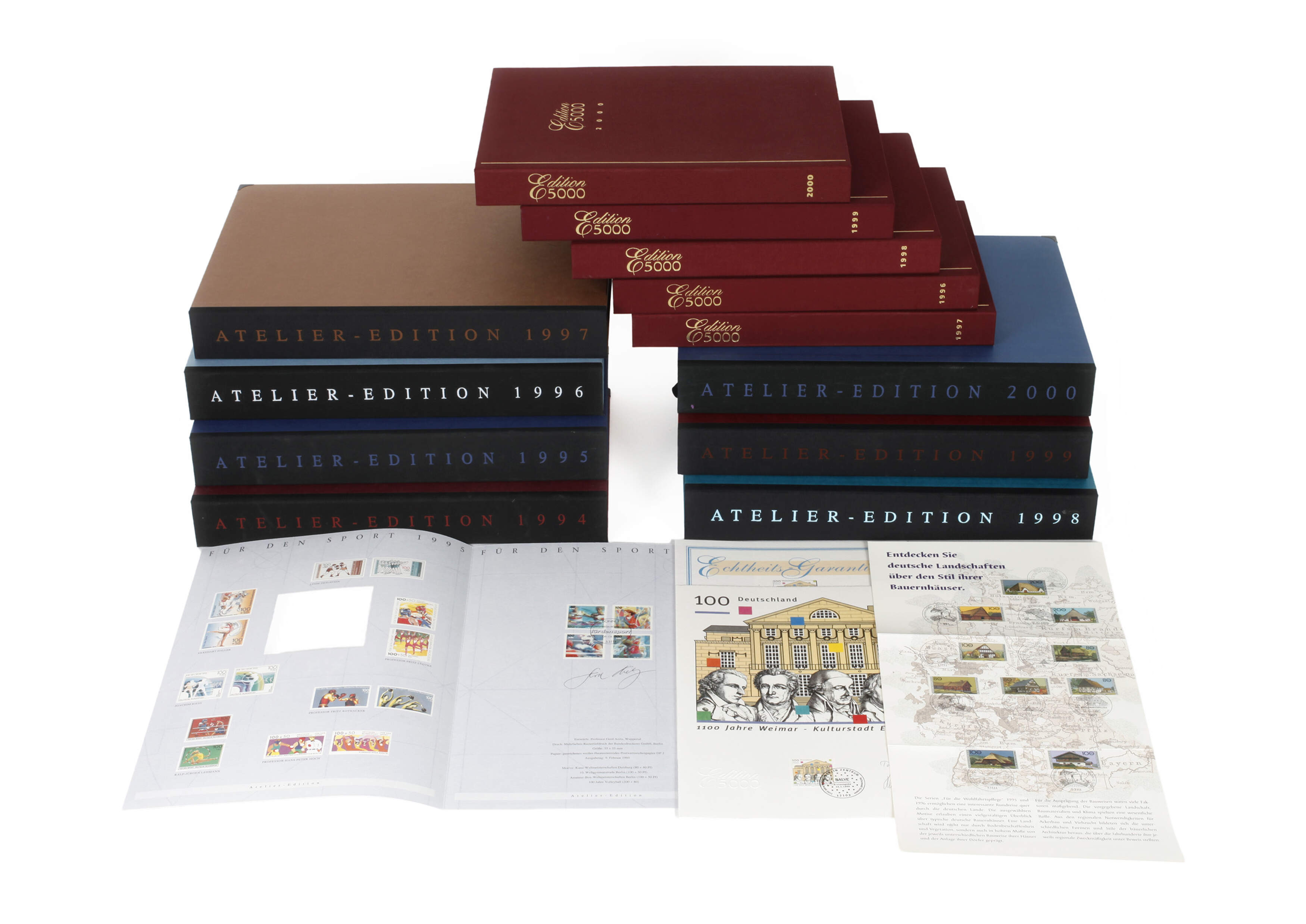 Briefmarkensammlung Sonderausgaben