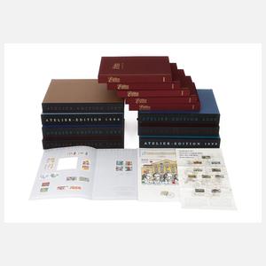 Briefmarkensammlung Sonderausgaben
