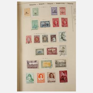 Briefmarkensammlung Welt
