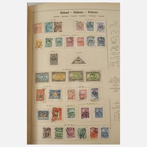 Briefmarkensammlung Welt