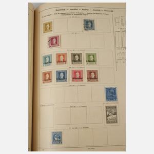 Briefmarkensammlung Welt