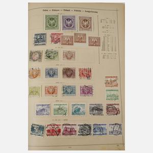 Briefmarkensammlung Welt