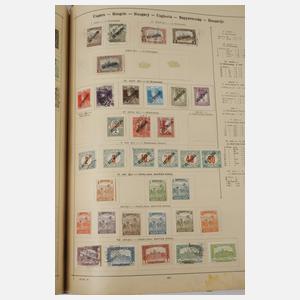 Briefmarkensammlung Welt
