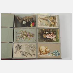 Postkartenalbum Ostergrüße