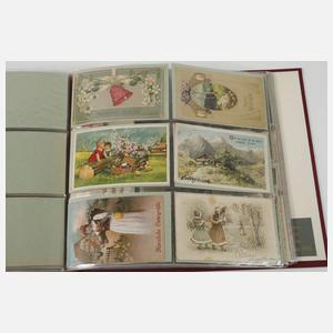 Postkartenalbum Ostergrüße