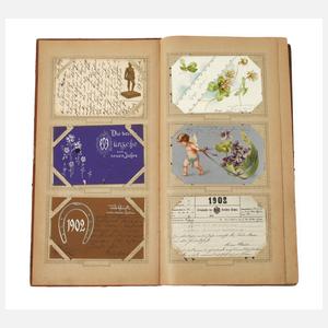 Postkartenalbum Kitsch