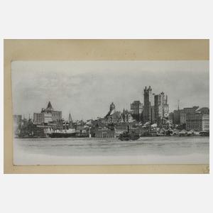 Panoramaaufnahme Skyline New York