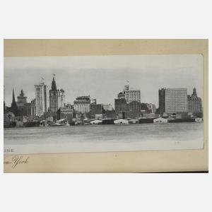 Panoramaaufnahme Skyline New York