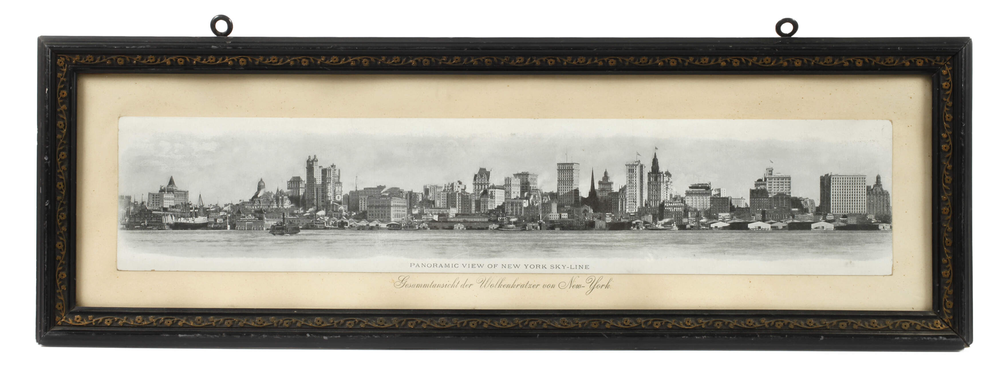 Panoramaaufnahme Skyline New York