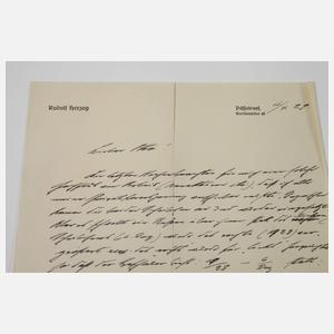 Aus dem Nachlass von Rudolf Herzog
