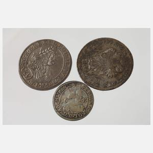 Konvolut historische Münzen Österreich
