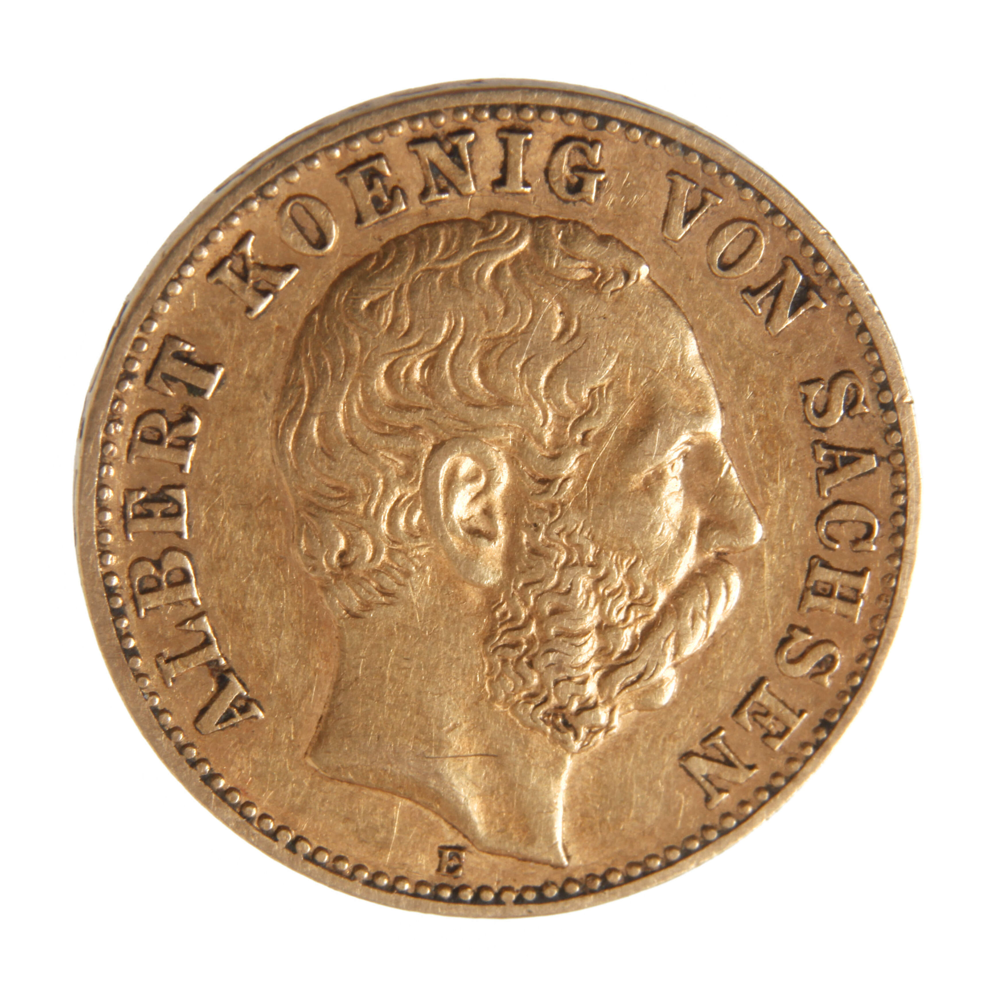 10 Mark Gold Sachsen