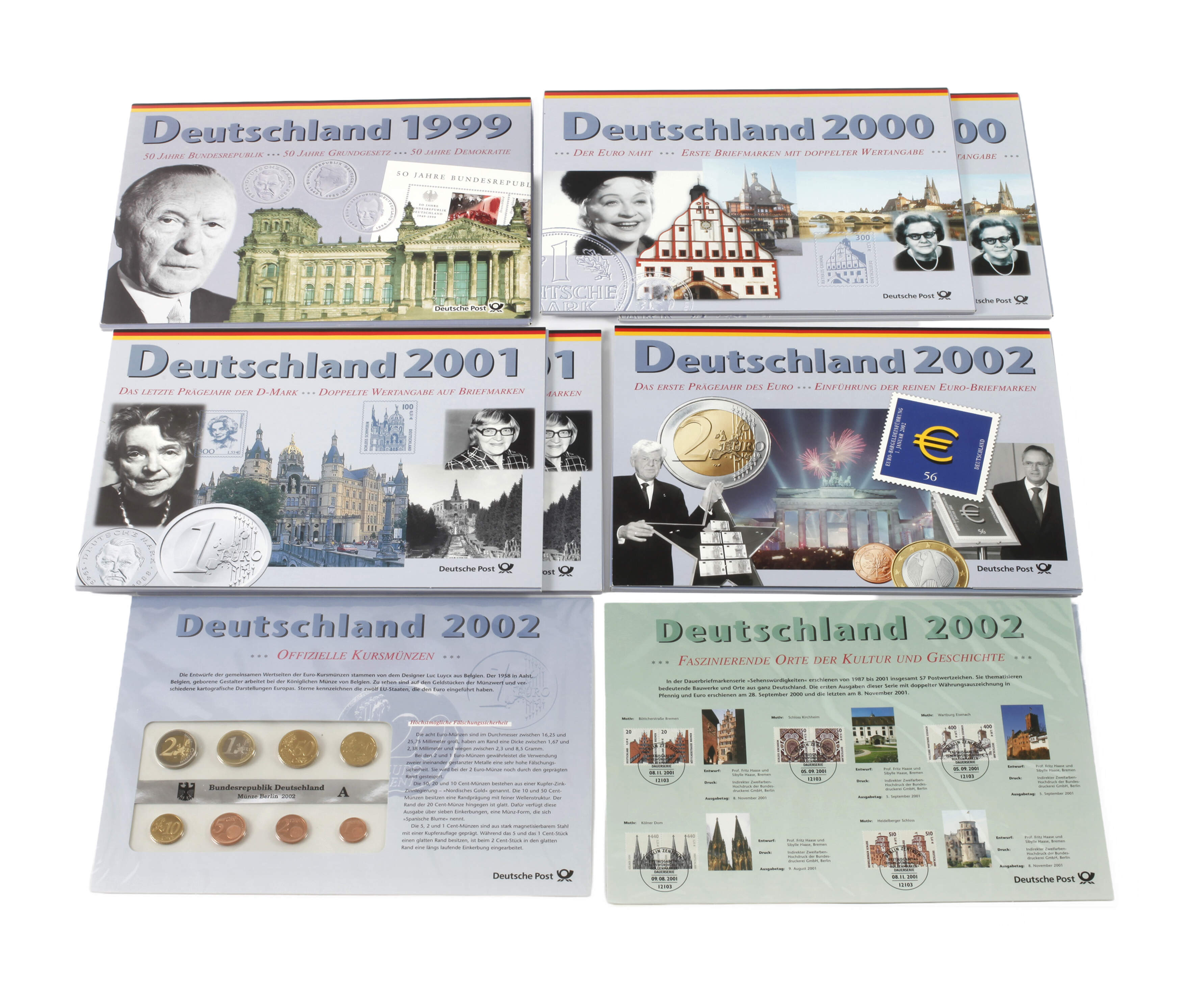 Konvolut Kursmünzensätze BRD