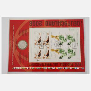 Konvolut Numisblätter BRD