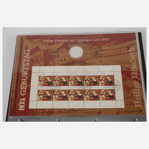 Konvolut Numisblätter BRD