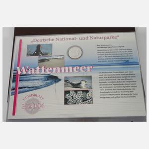 Konvolut Numisblätter BRD