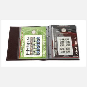 Konvolut Numisblätter BRD