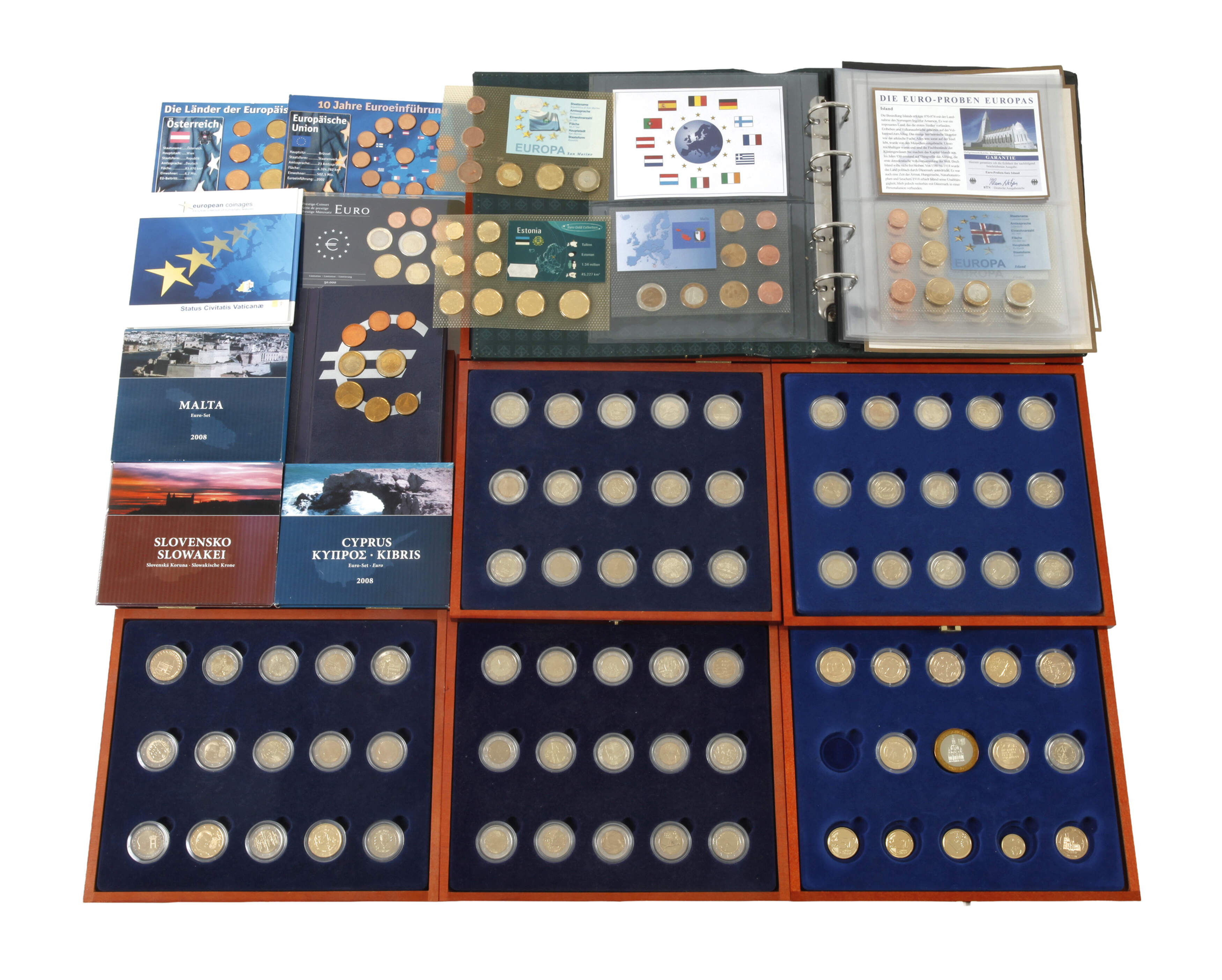 Sammlung Euro-Münzen