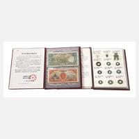 Konvolut historische Münzen und Scheine China111
