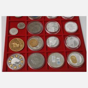 Konvolut Silbermedaillen, Medaillen & Münzen DDR