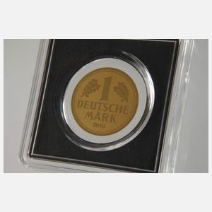 Konvolut Gedenkprägungen in Gold