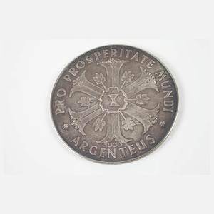 Silbermedaille J. F. Kennedy