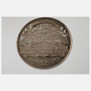 Medaille für Hochkunst Bäckerei und Conditorei