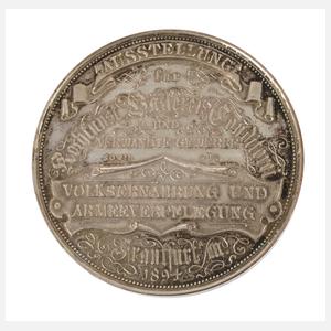 Medaille für Hochkunst Bäckerei und Conditorei