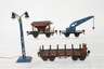 Konvolut Märklin Güterwagen und Bogenlampe