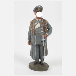 Zwei Elastolin Massefiguren mit Porzellankopf