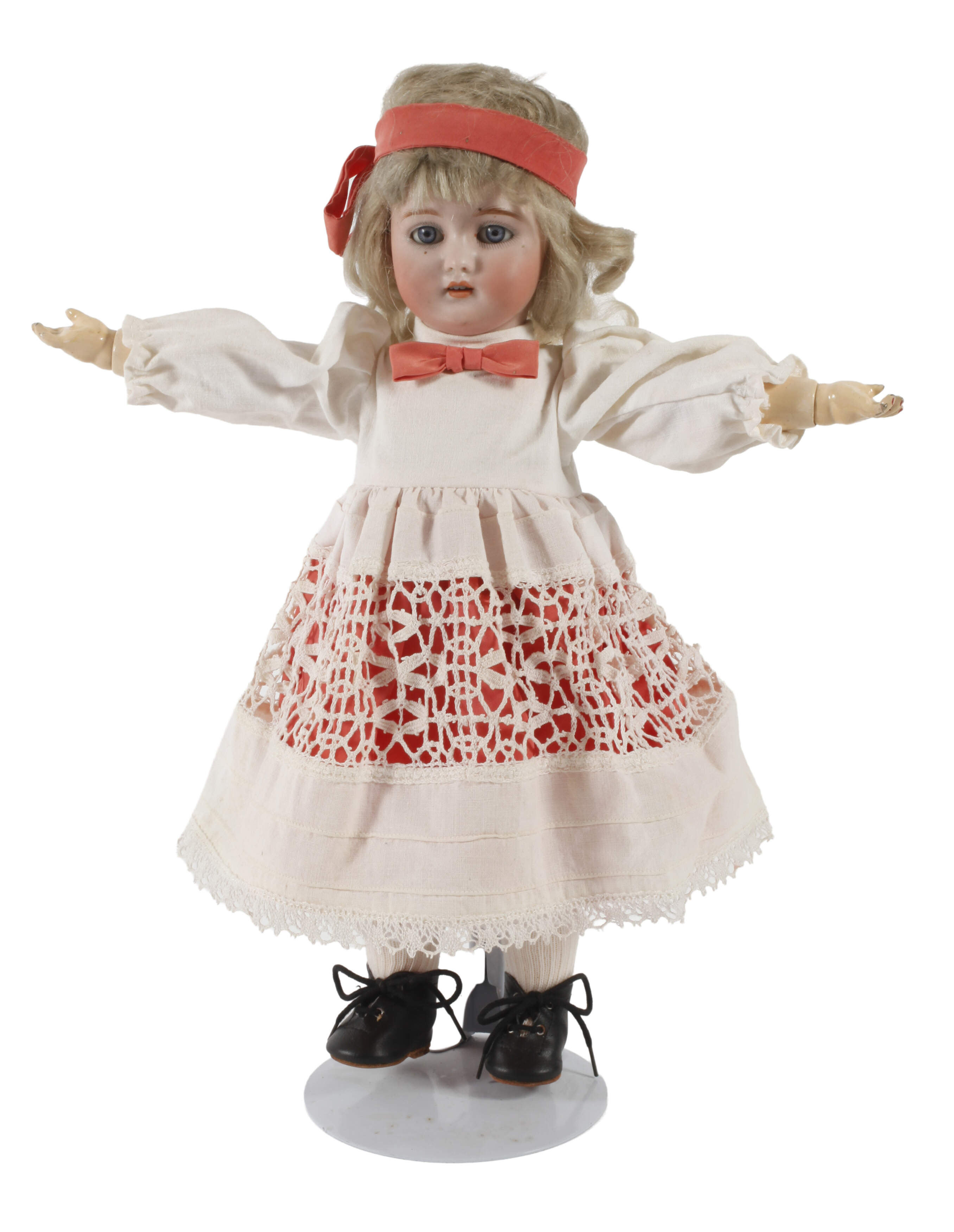 Kleine Franz Schmidt & Co. Porzellankopfpuppe
