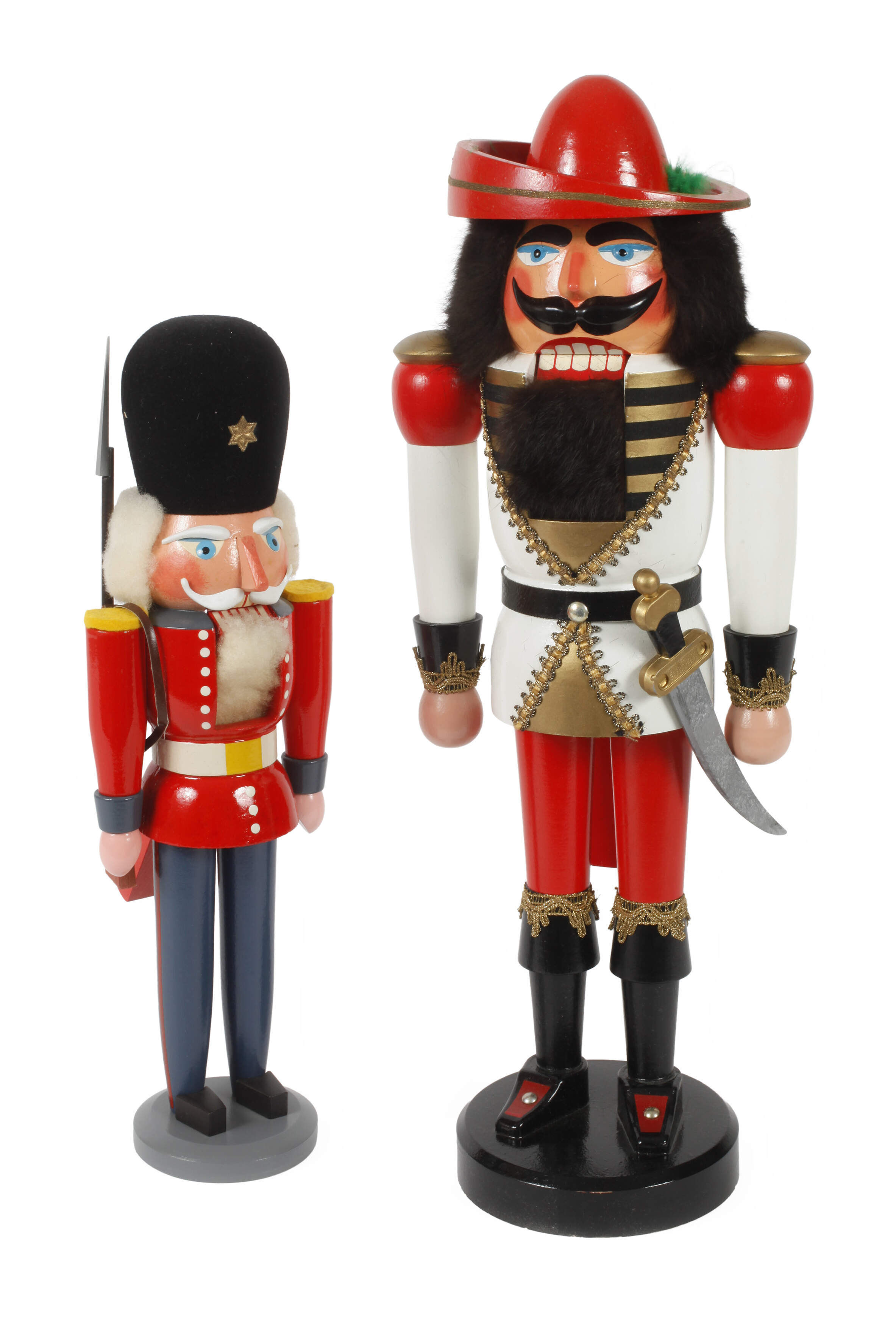 Zwei Nussknacker mit Originalkarton
