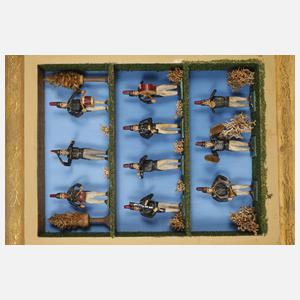 Grulich Bergmannszug als Diorama