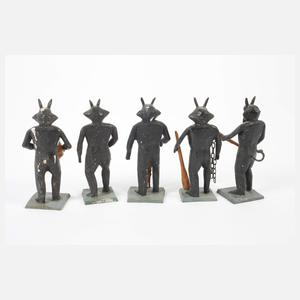 Sammlung Grulicher Teufelsfiguren und Zwerge