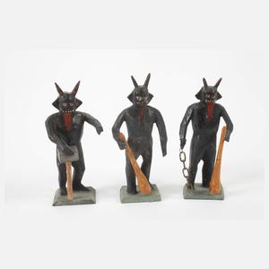 Sammlung Grulicher Teufelsfiguren und Zwerge