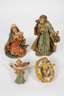 Große Weihnachtskrippe mit Figuren