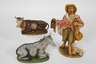 Große Weihnachtskrippe mit Figuren