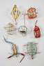 Konvolut Gablonzer Christbaumschmuck als Tiere