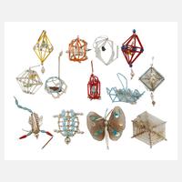Konvolut Gablonzer Christbaumschmuck als Tiere111
