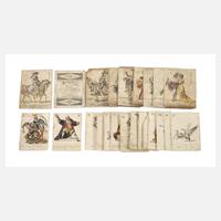Konvolut Wiener Spielkarten Biedermeier111