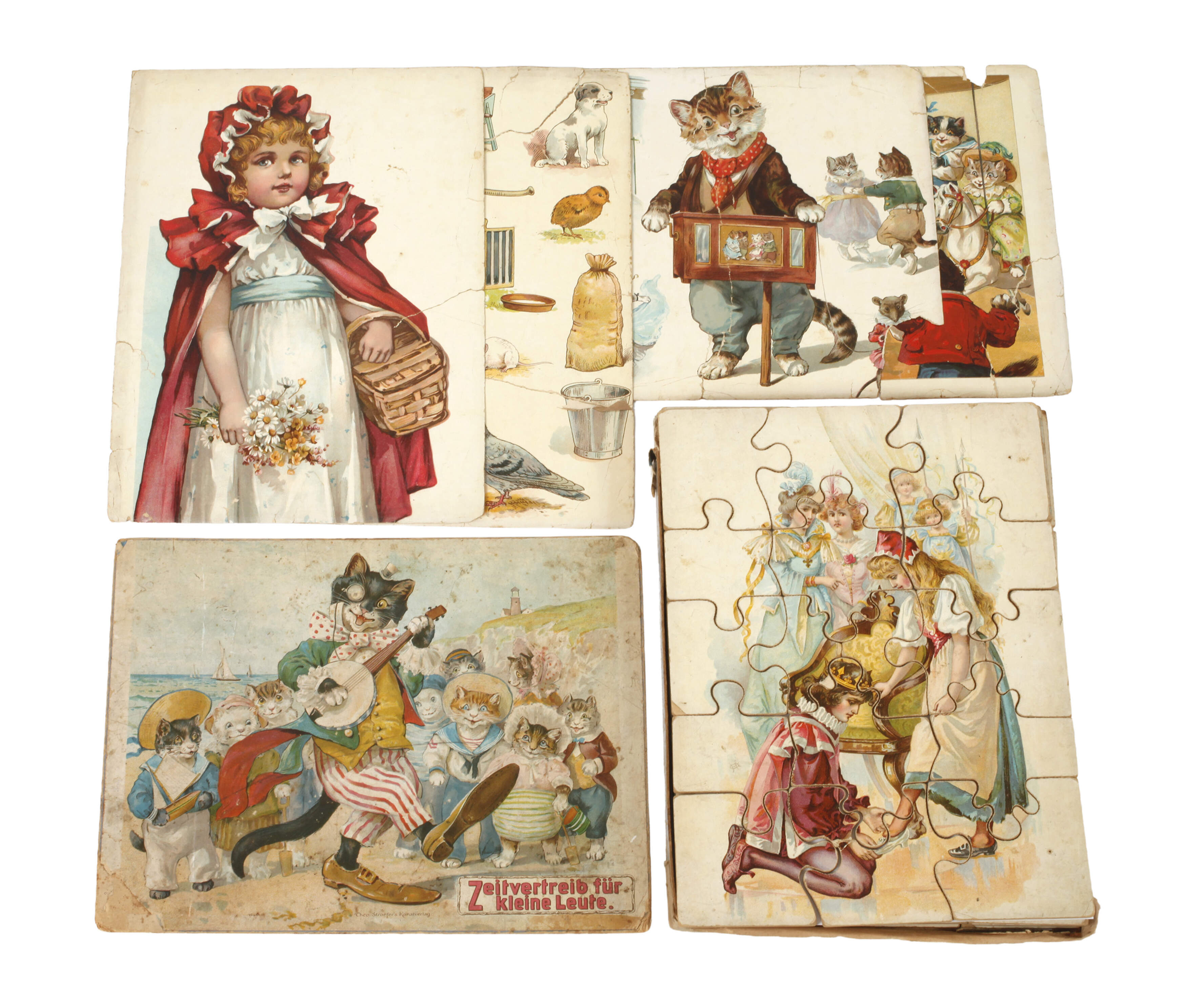 Puzzle "Zeitvertreib für kleine Leute."