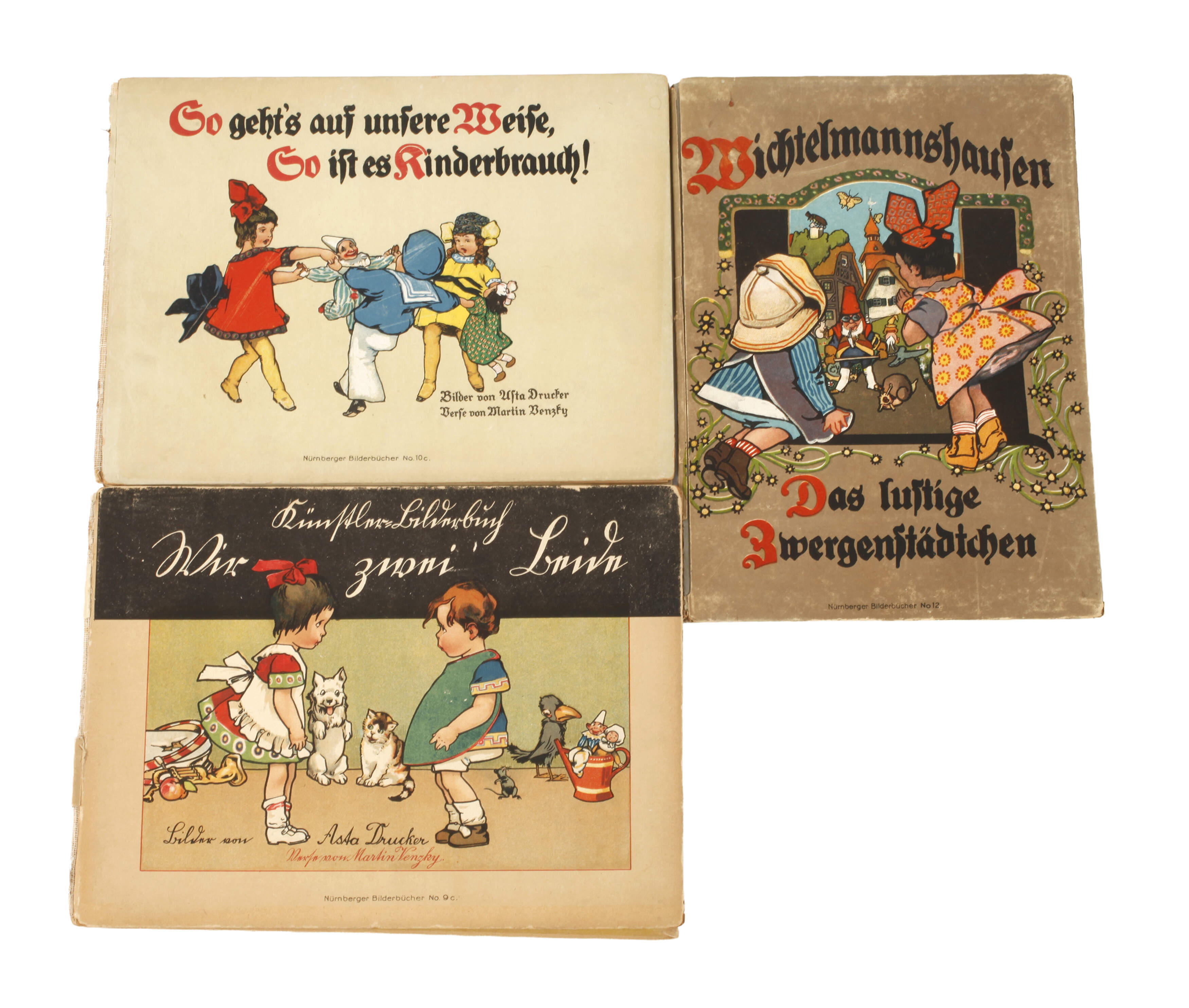 Drei Nürnberger Bilderbücher Erstauflagen