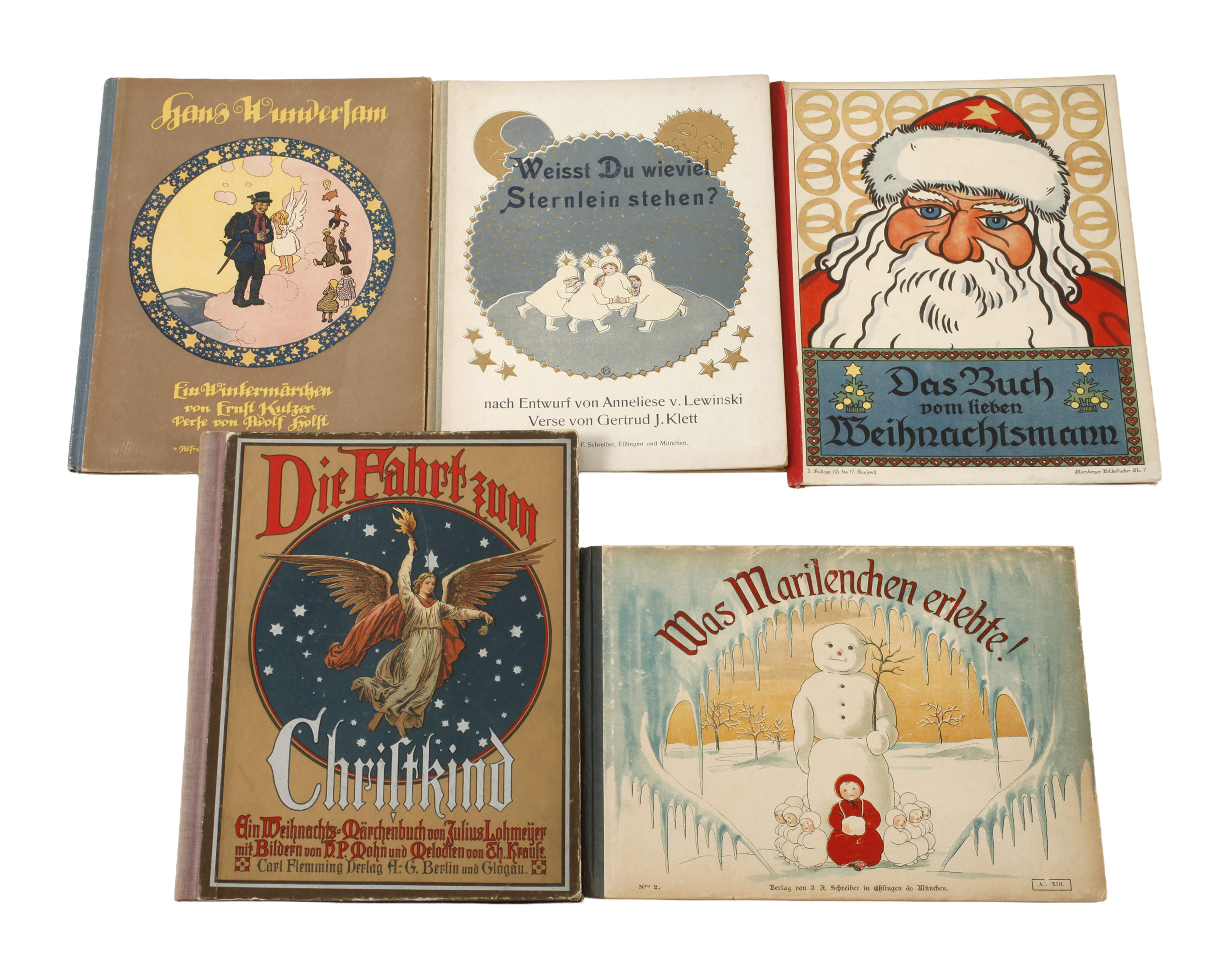 Konvolut Kinderbücher zur Weihnachtszeit