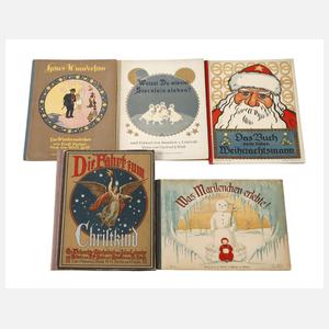 Konvolut Kinderbücher zur Weihnachtszeit