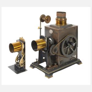 Großer Ernst Plank Kinematograph/Laterna Magica
