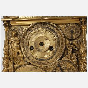Astronomische Tischuhr im Renaissance-Stil