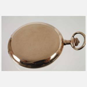 Goldsavonnette Präzisionsuhr "Original Glashütte"