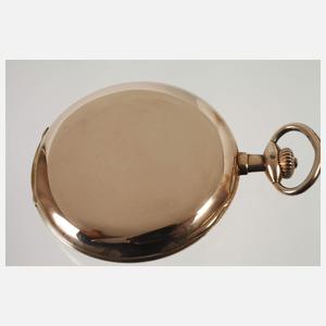 Goldsavonnette Präzisionsuhr "Original Glashütte"