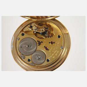 Goldsavonnette Präzisionsuhr "Original Glashütte"